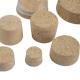 ODM Glass Jar Cork Lids Tapered Cork Stoppers Crackproof 1.2x1x1.2 Inch