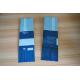 Aluminum Foil Coffee Bean Packaging Matte Blue Side Gusset with Valve