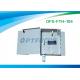 4 Core 2 Holes Cable Ports Termination Box  Fiber 0.25 kg Φ5 Φ10 Wall Type