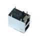ARJM21A1-A12-AA-CW2 Double Stacked RJ45 MagJacks 2 x 1 Integrated Transformer