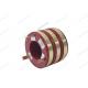 100A High Current Copper Graphite Carbon Brush Slip Ring with High Speed 3000Rpm