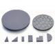 DM010 Polycrystalline PCD Cutting Tool Blanks Excellent Balance Of Toughness