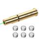 Brass Bore Laser Sight Powerful 3030 Green Laser Boresight With 3 Sets Batteries