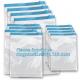 Clear Stand Up Zip Bags , Vacuum Space Bag Hanger Bedding For Home Storage Pacrite
