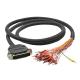 DB44 D Sub 44 Pin Extension Cable for Sevo Drivers 0.5m 1.0m 1.5m to 5 Meters