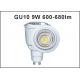High brightness 9W home lighting 600-680lm gu10 LED Spotlight bulb dimmable