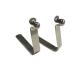 V Shape Push Button Spring Snap Clip Locking Tube Pin Steel Single 7mm 11mm 12mm