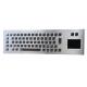 Spanish IP65 kiosk panel mount industrial keyboard by stainless steel