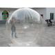 Clear Transparent PVC 2m Dia Inflatable Aqua Ball / Water Ball With YKK Zipper