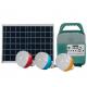 ABS 9W*3PCS Bulbs Home Solar Panel Energy System With FM Radio