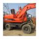 Doosan DH150W-7 Wheel Excavator 15 Ton Construction Digger Heavy Machinery Original Korea