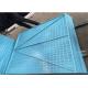 Self Climbing Perforated Safe Perimeter Safety Screens Construction