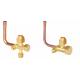 ODM Brass AC Spare Part Max Flow 4.2MPa 120 Degree 1/4 For R32
