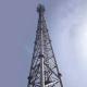 30-110m Height Telecom Steel Tower For BTS GSM 5G Connectivity Station