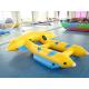 Cool Inflatable Water Toys , Yellow And PVC Tarpaulin Inflatable Flying Fish