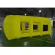 Eco Friendly Yellow Commercial Inflatable Event Tent / Inflatable Spray Booth