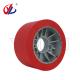 120*35*60mm Red Feeding Rubber Wheel Woodworking Machinery Accessories