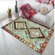 Bosmia Ethnic Style Rectangle Living Room / Hotel Floor Carpet With Special Style
