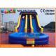 SGS TUV Outdoor Inflatable Water Slide For Lake /  Pool Customized Logo