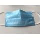 Nonwoven 3 Layers Protective Earloop Face Mask Disposable For Daily Use
