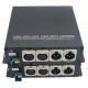 Two Way 2-Ch Xlr Audio To Fiber Converter Broadcasting Voice Audio Over A Single Sc/St/Fc/Lc Fiber