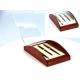 B1401 Rosewood bottom Acrylic top lid single wood pen box with EVA,Curve Box for