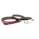 Fashion Women Skinny Leather Waist Strap Thin Blue Red White Color