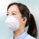 Earloop White KN95 Respirator Mask Disposable Fabric Dust Protective