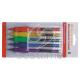 Oval shape plastical transparent pink 0.7mm Mechanical Pencils / Pencil MT5045