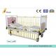 Linak Stainless Steel Hospital Baby Beds , Baby Nursing Bed With Bumper Dinning-table (ALS-BB008)