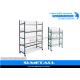 Freestanding Steel Shelves On Wheels