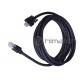 High Flex Cat5e/Cat6A Ethernet Cable / Industrial Ethernet Cable with Thumbscrew Lock For GiGE Camera