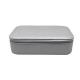 Rectangle Polyester Lining Panton Color Leather Jewelry Box