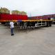 2 axle 40ft flatbed container transportation trailers