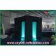 Photo Booth Led Lights Black Automatic Portable Photobooth Large Oxford Cloth With Led Strip