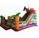Inflatable Dinosaur Kids Inflatable Jumper , Outdoor 10 X 9m Blow Up Fun House