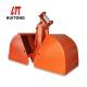 SK007 SK027 Clamshell Grab Bucket NM400 Customization