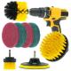 Carpet Cleaning Drill Brush Attachment Power Scrubber ODM