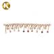 Wenzhou Kml Wholesale custom popular gold diamond shoe accessories buckle chain