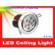 High Power commercial 12 x 1W led ceiling light fixture AC 90 ~ 265V,  135(D) * 70(H) MM