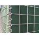 Green Color Galvanized Military Hesco Barriers For Emergency Flood Control