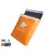 Non Itchy Fireproof Document Bag Cash Pouch 11x15x2 Orange Fire Resistant