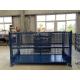 Customized Padlock Locking System  Collapsible Stillage Cage For Logistics
