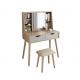 White Mirrored dressing table 90cm wide