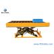 1 Ton  2 Tonne  Rubber Roller Top Hydraulic Scissor Lift Table Trolley Wood Transport