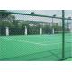 Zoos Galvanised Metal Chain Link Fencing 50*50mm Mesh