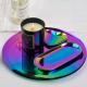 ± 0.01mm Tolerance Home Decoration Candle Tools Multicolor Gold Silver Color Metal Plate