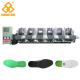 Automatic 1-2 Color Rubber Sole Making Machine With Auto Inter - Lock Protection System