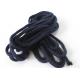Custom Garment Braided Colored Cotton Rope Fancy Round Draw With Metal Tip