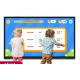 IR Interactive Touch Screen Smart Board Floor Standing 100 110 inch